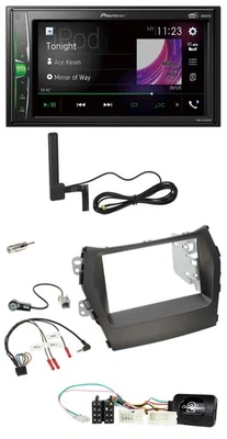 Pioneer MP3 DAB Lenkrad 2DIN Bluetooth Autoradio für Hyundai Santa Fe ab 2012 oh - Bild 1 von 4
