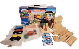 Vtg Thomas & Friends Wooden Railway Stop & Go Figure 8 Set Used Once 2001 Comple - Picture 1 of 24