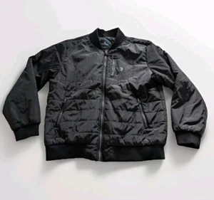 U.S. Polo Assn. Men’s Puffy Quilted Black Jacket Coat Size XL - Picture 1 of 6