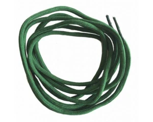 Cordones finos redondos verdes - mejores cordones de vestir y cordones de senderismo - Imagen 1 de 2