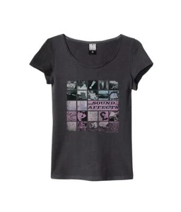 Amplified The Jam Sound Affects Ladies Charcoal T Shirt The Jam Fitted Tee - Picture 1 of 1
