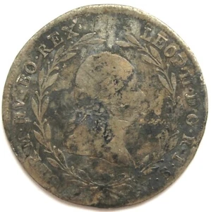 10 Kreuzer 1791 A, RDR, Leopold II. 1790-1792 - Bild 1 von 2