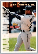 1993 Topps Full Shot Jumbo #2 Ken Griffey Jr. - HOF NM-MT *TEXCARDS*