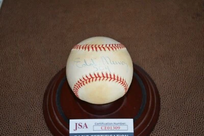 Eddie Murray Baltimore Orioles Autographed MLB Baseball "504" JSA Authentication - Image 1 of 3