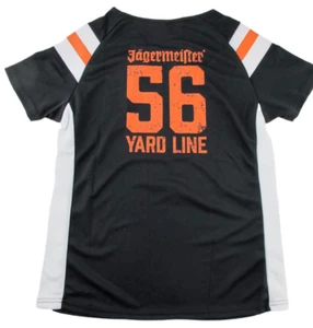 Jägermeister USA American Football Damen Jersey T-shirt Größe S M L 56 Yard Line - Bild 1 von 5