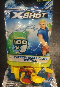 Recarga de globo de agua ZURU XSHOT 100X 6 piezas (600 globos) sellado ***S&H gratis - Imagen 1 de 2