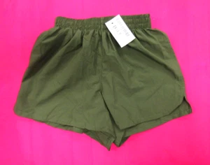 NWT USGI OD Green General Purpose Trunks X-Small Swim Shorts 26-28 Black Liner - Picture 1 of 5