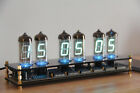 IV11 VFD Zegar Fluorescencyjny zegar lampowy Nixie 6 kolorów Czas świetlny Data Temperatura