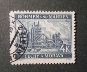 GERMANY Germania,1939 BOHMEN & MORAVIA "Soggetti vari " 4K USED - Imagen 1 de 1