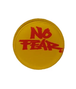 No Fear Pinball Machine Promo Plastic Disc 1995 Vintage Original Retro Game - Picture 1 of 3