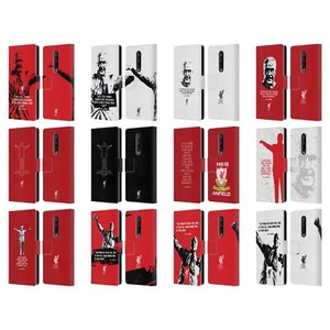 LIVERPOOL FC LFC BILL SHANKLY QUOTES PU LEATHER BOOK CASE FOR ONEPLUS PHONES - Picture 1 of 18