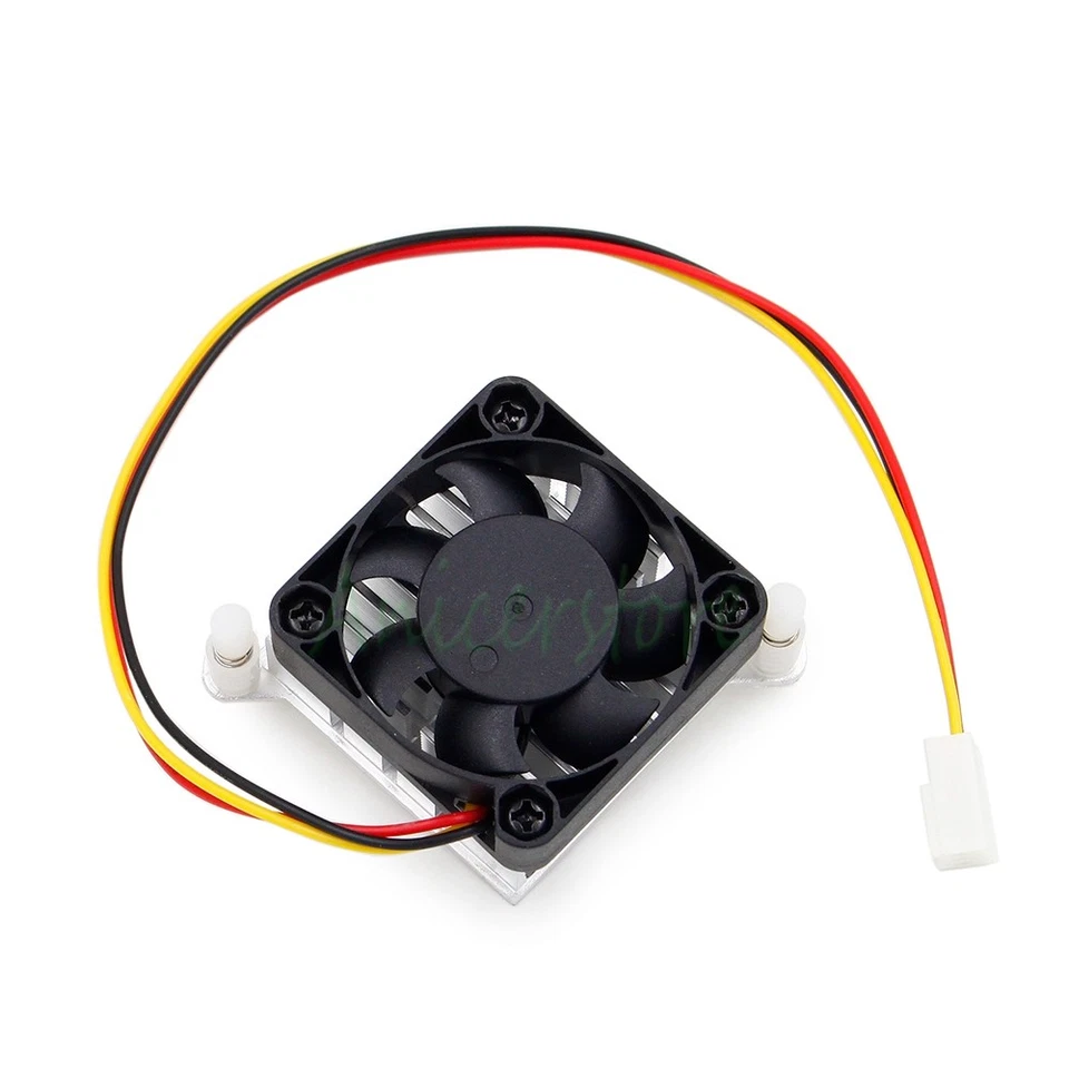 Aluminium Heatsink Cooler w/ 40mm Fan For Northbridge Chipset Mounting Hole 60mm - Image 1 of 4