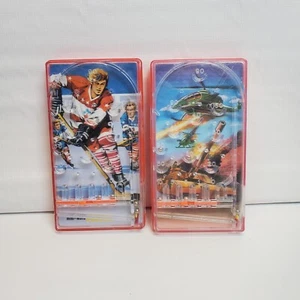 Vintage 1976 Bluebox Mini-Mate Pinball Games Hockey Helicopter - Picture 1 of 7