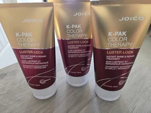 3X JOICO K-PAK Color Therapy Luster Lock Instant Shine & Hair Repair Treatment - Picture 1 of 1