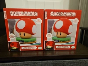 Super Mario Super Mushroom Digital Alarm Clock - Picture 1 of 3