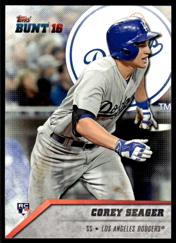 2016 Topps Bunt RC Corey Seager Rookie Los Angeles Dodgers #15 R81 - Image 1 of 2
