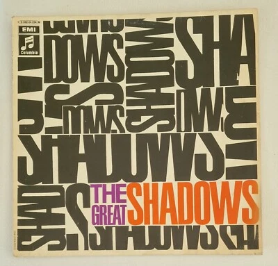 THE SHADOWS " THE GREAT SHADOWS " COLUMBIA GERMANY EDITION LP - Image 1 of 4