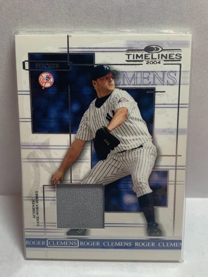2004 Donruss Timelines Material #41 Roger Clemens (Jersey) - Image 1 of 2