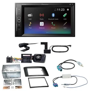 Pioneer DMH-A240DAB USB Bluetooth MP3 DAB+ Einbauset für Mercedes ML W164 - Bild 1 von 1