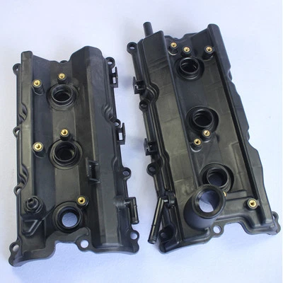 Cubiertas de válvula de motor para Nissan 350Z 2003-2006/03-06 G35 V6 3,5 L izquierda y derecha Foto 1 de 4