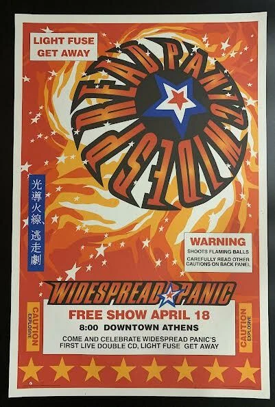 Lote de dos carteles de pánico generalizado Atenas 1998 Foto 1 de 3