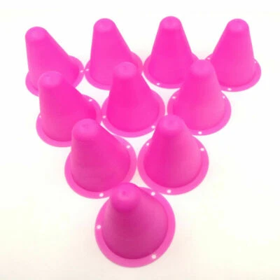 5/10 piezas pilones de conos de carretera de entrenamiento suave para coche de radiocontrol Sakura D3 CS TRX-4 SCX10 1/10 Foto 1 de 4