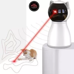 Juguetes láser para gatos de interior, movimiento de trayectoria aleatoria real. - Imagen 1 de 6