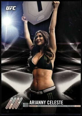 Arianny Celeste 2017 Topps Knockout 5x7 #19 10/49 - Image 1 of 2