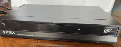 Apex Digital TV DT250 Converter Box No Remote - Image 1 of 3