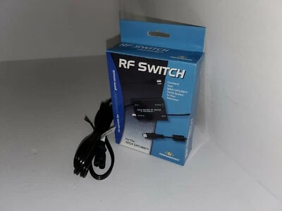 NEW Automatic RF RFU TV Cable Adapter & AC Power Cord Set For Sega Saturn  #25N - Image 1 of 3