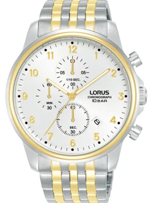 Lorus RM338JX9 Cronografo Orologio Uomo 43mm 10ATM - Immagine 1 di 2