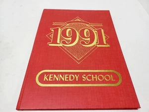 1991 Kennedy School Yearbook The Eternal Flame 1990-1991 Pontiac Michigan K-8th - Picture 1 of 6