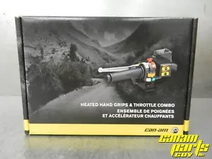 OEM Can Am 2012-2018 Outlander Heated Hand Grips & Throttle Combo - Picture 1 of 5