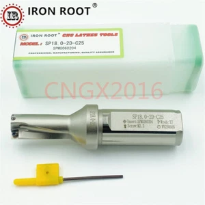 1P C25-2D18 SP06 CNC Turning Milling Tool Indexable Drill U Drill for SPMG - Picture 1 of 6