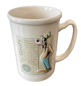Disney 3D Double Sided Coffee Mug The Original Goofy Guy Walt World 5" Tall - Picture 1 of 5