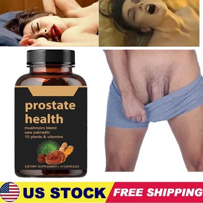 Cápsulas naturales para la salud de la próstata para el cuidado corporal 90 un. Apoyo para el bienestar de los hombres”  Foto 1 de 4