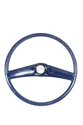 69 70 71 72 Chevy Chevrolet Pickup Truck Suburban 17" volante azul oscuro Foto 1 de 3