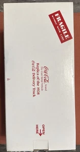 Coca-Cola Diecast Replica 1928 Yellow & Black Delivery Truck Danbury Mint NIB - Picture 1 of 6