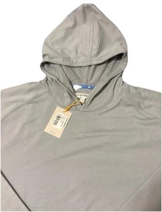 PETER MILLAR CROWN SPORT PERFORMANCE SUDADERA CON CAPUCHA GRIS VENDAVAL 2XL MS23EK45 - Imagen 1 de 11