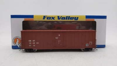 Fox Valley Models 30021 HO Scale CSX 7 Post Box Car #134261 LN/Box - Image 1 of 4