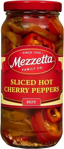 Mezzetta Sliced Hot Cherry Peppers - image 1 of 1