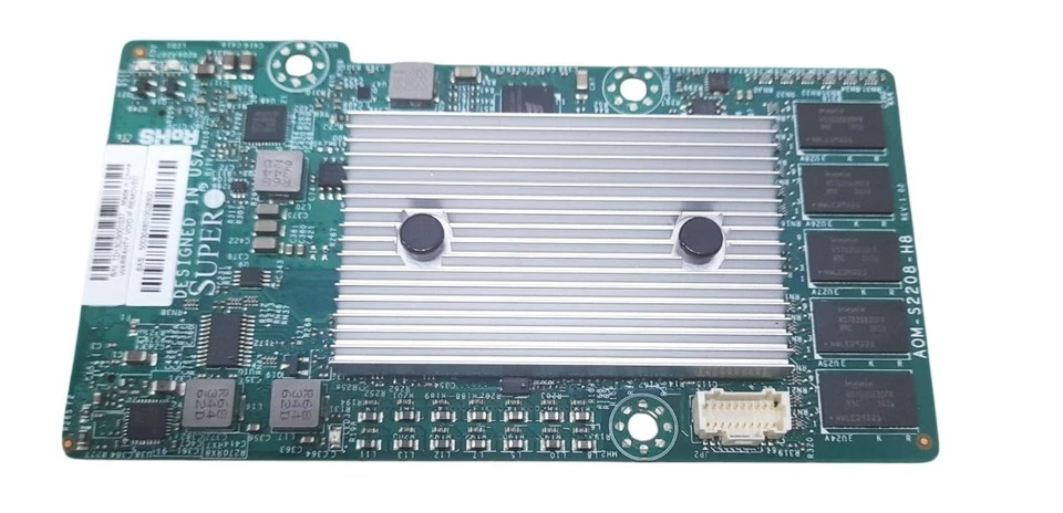 RAID controller Supermicro SAS RAID-0/1/10/5/10 Module for Blade AOM-S2208-H8 - Bild 1 von 1