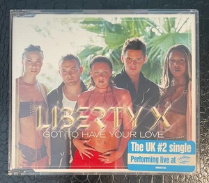 LIBERTY X GOT TO HAVE YOUR LOVE UK #2 Single Australia IMPORT MINT CD Single - Picture 1 of 3