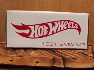 NEU IN BOX - HOT WHEELS RLC EXCLUSIVE 1991 BMW M3 SPECTRAFLAME RED HNL25 - Bild 1 von 5