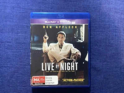Live by Night (Blu-ray, 2016) Ben Affleck - Like New Region B - image 1 of 2