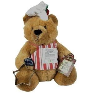 Vintage Applausi Favoloso Fornaio Orso Spezia 11 in Peluche Tagliabiscotti Natale - Foto 1 di 12