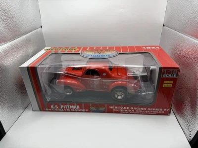 1941 K.S. PITTMAN '41 WILLYS GASSER 1/18 DIECAST SUPERDEPORTIVO COLECCIONABLES PRECISIÓN Foto 1 de 2