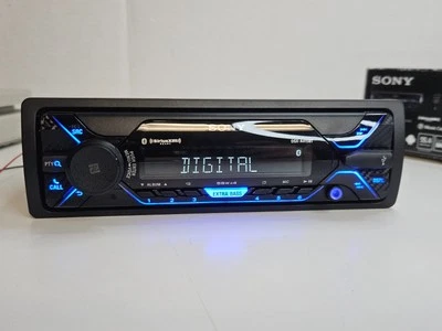 Receptor multimedia digital estéreo para automóvil Sony DSX-A415BT Bluetooth probado - sin cables Foto 1 de 4