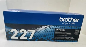 Brother Genuine TN227 TN227BK High Yield Toner Cartridge Replacement Black Toner - Picture 1 of 6