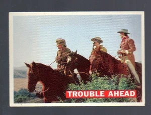 Davy Crockett - Tarjeta # 47 - TOPPS (1956) - Espalda Naranja - Centro Gris - Imagen 1 de 2